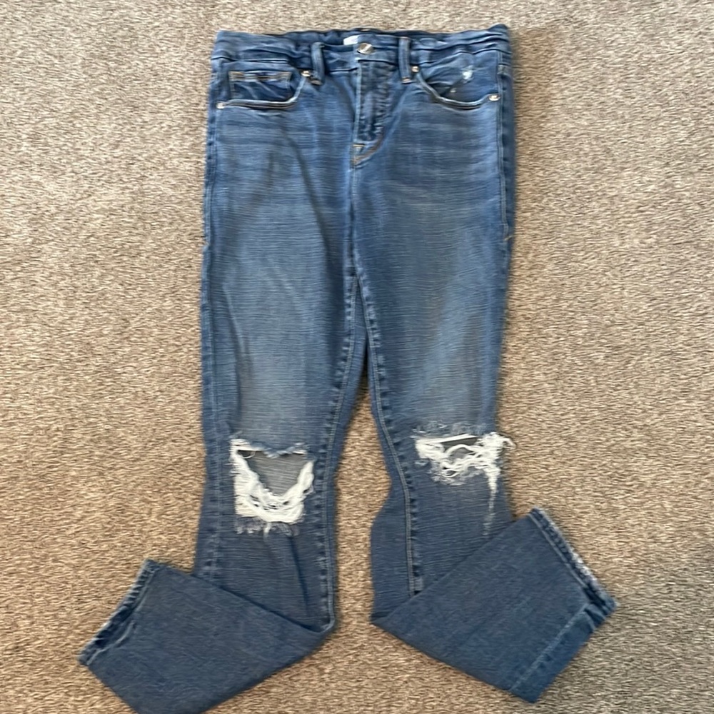 Good American Good Legs Crop